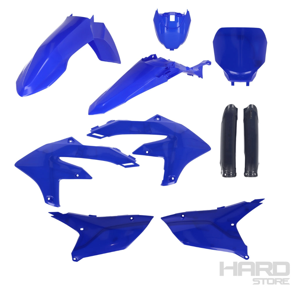 UFO PLAST Kit Plastique Noir Complet Yamaha YZ 125 / YZ 250 2022-2024 – Habillage Original Qualité