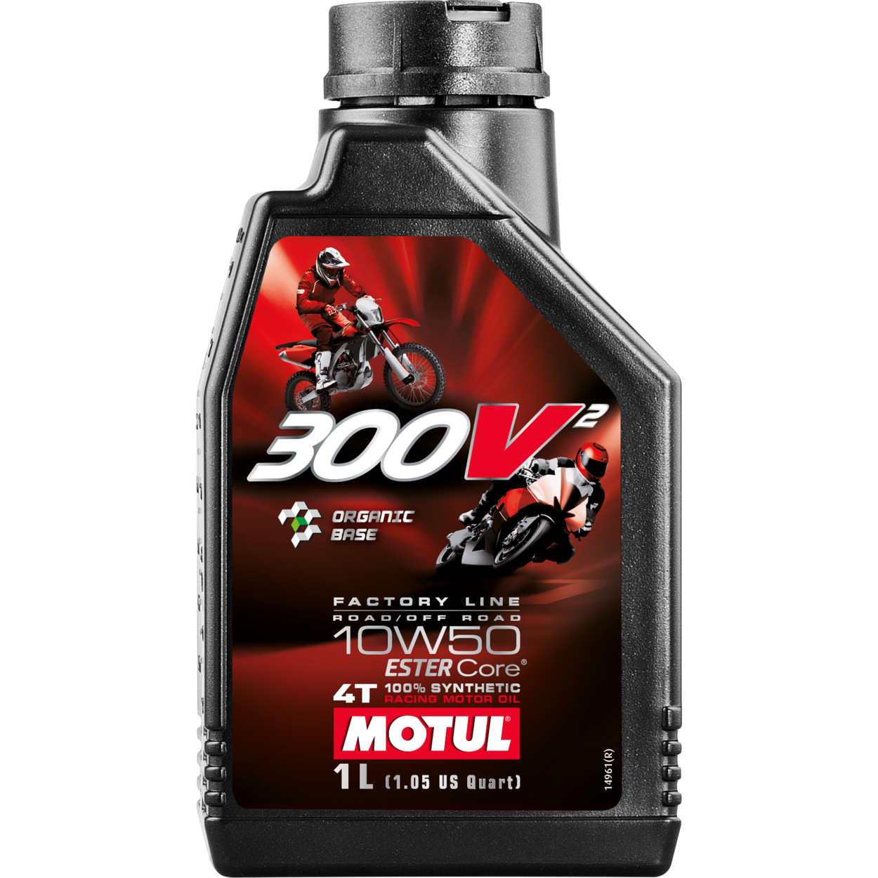 Aceite Moto motor Motul 300V2 Factory Line 10W-50 4T