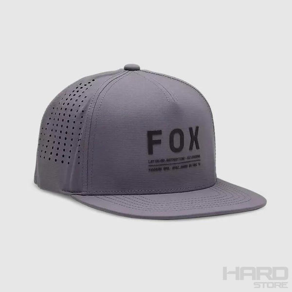 Gorro Jockey Lifestyle Non Stop Tech Snapback Gris Fox