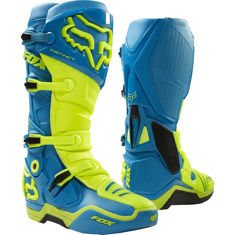 Botas Moto Instinct Teal Fox