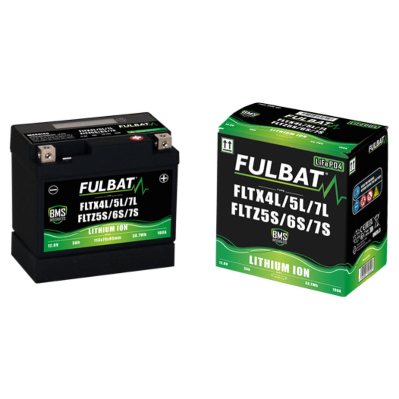 Bateria Litio Para Moto Yamaha YZ250FX / YZ450FX  FLTZ5S/6S/7S  / LITIO Fulbat