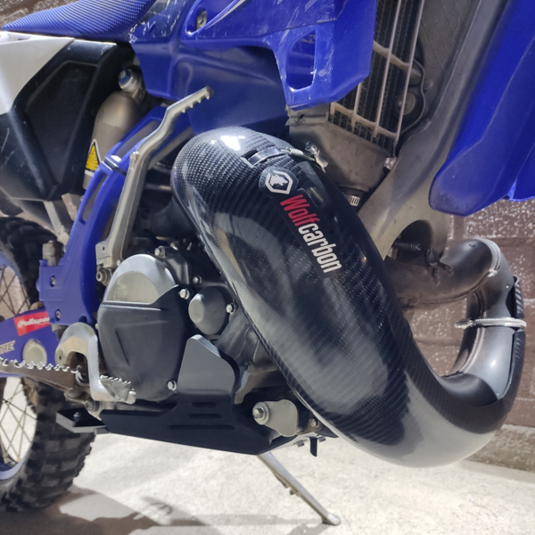 Protector de pipa de carbono Yamaha YZ250/ YZ250X 2005-2024