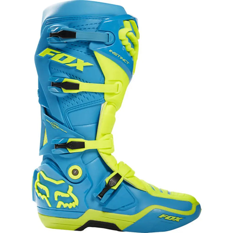 Botas Moto Instinct Teal Fox