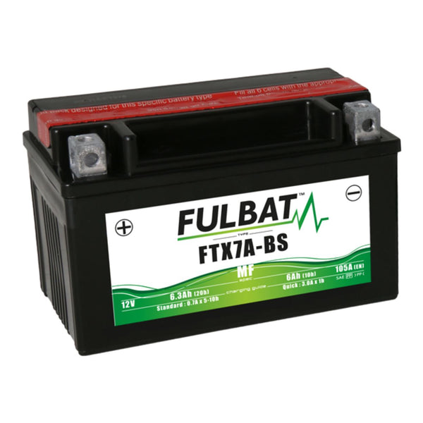 Bateria Para Moto FTX7A-BS / Acido Fulbat