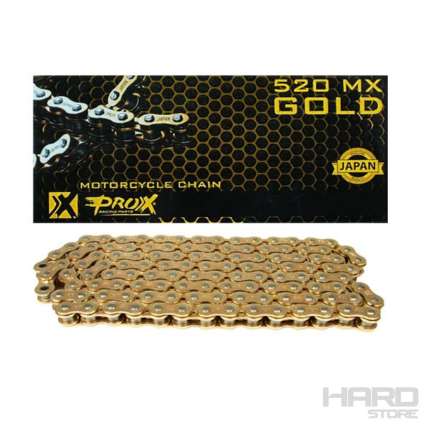 Cadena Moto 520X120 GOLD COLOR DORADO / Pro-X 07.RC520120CG