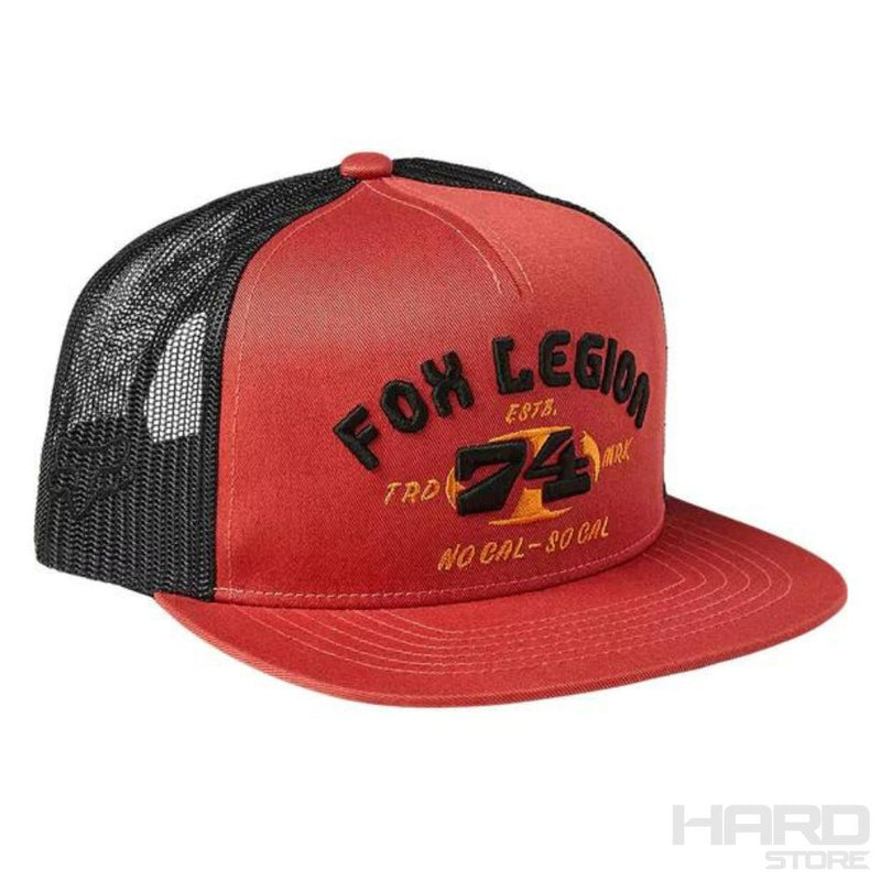 Gorro Jockey Lifestyle At Bay Snapback Rojo Fox