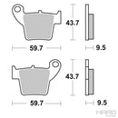 Pastillas Moto Freno Trasero Honda / LMP377 OR