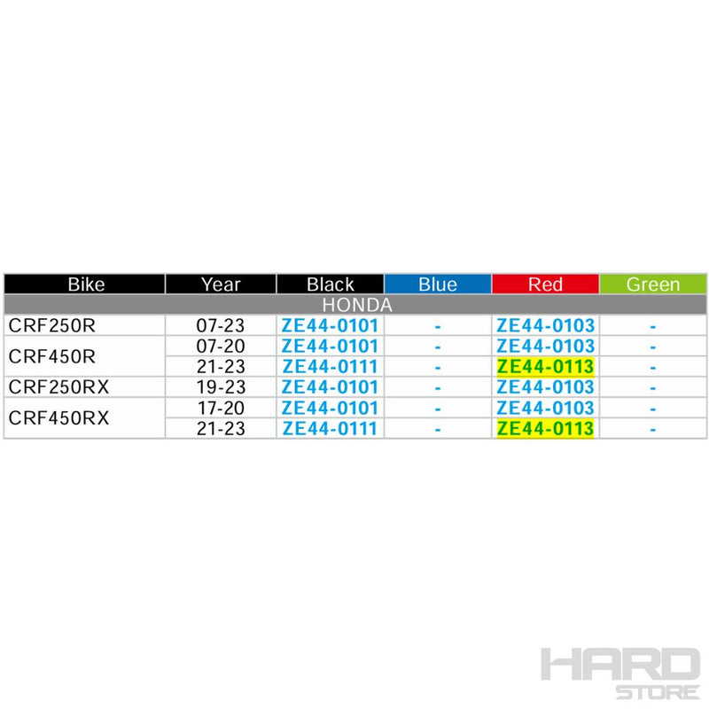 Manillas Freno y Embrague Pivot Honda CRF 450R 21-23 / Zeta ZE44-0113