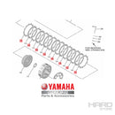 Kit Discos Embrague Moto YAMAHA YZ 250FX 2020-2023 4T  ORIGINAL / YAMAHA