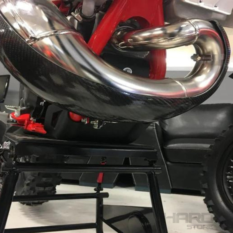 Protector de pipa de carbono BETA 250 - 300cc RR / RX  MAX COBERTURA / 2019-2026