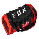 Bolso Fox 180 Leed Duffle rojo 40 L 29697-110-OS vista superior con logo FOX