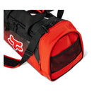 Bolso Fox 180 Leed Duffle rojo 29697-110-OS bolsillo lateral de malla