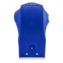 Cubre cárter Acerbis azul vista inferior para Yamaha YZ-F y Fantic XEF