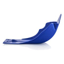 Cubre cárter Acerbis azul vista lateral para Yamaha YZ250FX YZ450FX WR250F WR450F