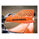 Cubre puños Acerbis X-Ultimate naranja montado en KTM