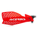 Cubre puños Acerbis X-Ultimate rojo / blanco 0022115.343 para Honda, Beta y GasGas