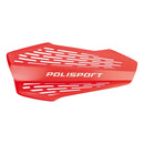 Cubre puños Polisport MX Force rojo para Honda, Beta y GasGas, universal 22-28 mm