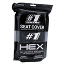 Empaque funda de asiento Onegripper HEX XXL negra para moto adventure y turismo