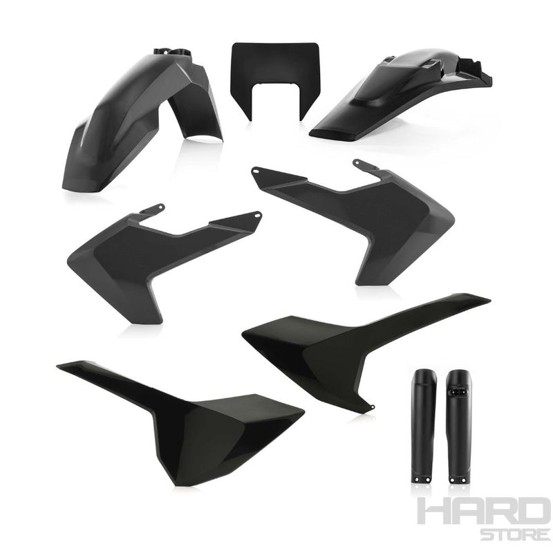 Kit Plásticos Husqvarna TE/FE/TX 2017–2019 | Acerbis Full Kit – Blanco o Negro