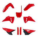 Kit plásticos completo Polisport 91598 rojo OEM para Honda CRF 250 R y CRF 450 R 2025-2026, con cubre barras