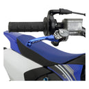 Manilla de freno abatible Zeta azul instalada en Yamaha YZ