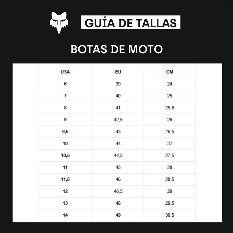 Botas Moto Instinct Blanco Fox
