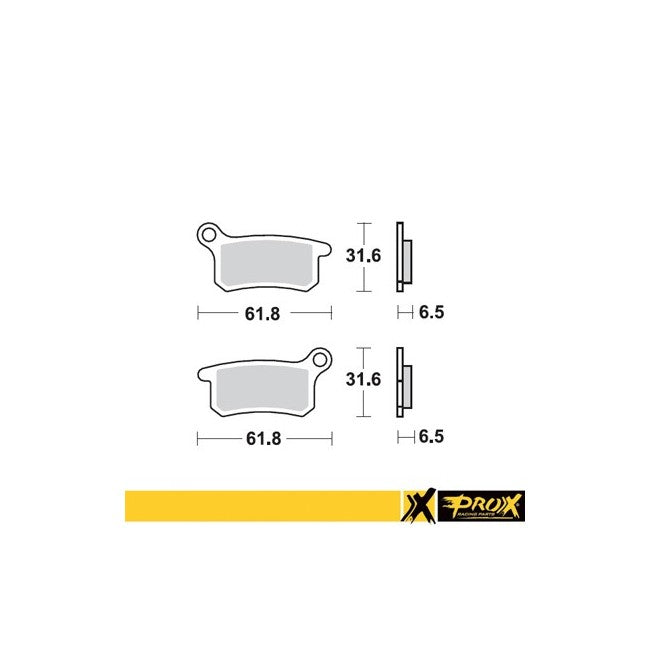 Pastillas Moto Freno Ktm 65/85 Husqvarna 65 Gasgas 65 / PRO-X 37.109202