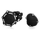 Protector tapas de motor Acerbis X-Power negro para Yamaha YZ 125 2T 2005-2025