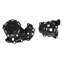 Protector tapas de motor Acerbis X-Power negro para Yamaha YZ 450 F 2023-2025 y WR 450 F