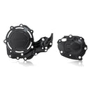 Protector tapas de motor Acerbis X-Power negro para Yamaha YZ 450 F / YZ 450 FX