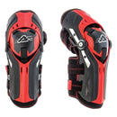 Rodilleras articuladas Acerbis Gorilla negro/rojo para motocross y enduro