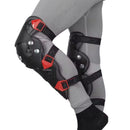Rodilleras articuladas Acerbis Impact EVO 3.0 puestas en piloto de motocross