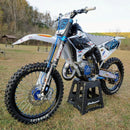 Protector de pipa de carbono Yamaha YZ125 05-22 - YZ125X 20-22