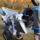 Protector de pipa de carbono Yamaha YZ125 05-22 - YZ125X 20-22