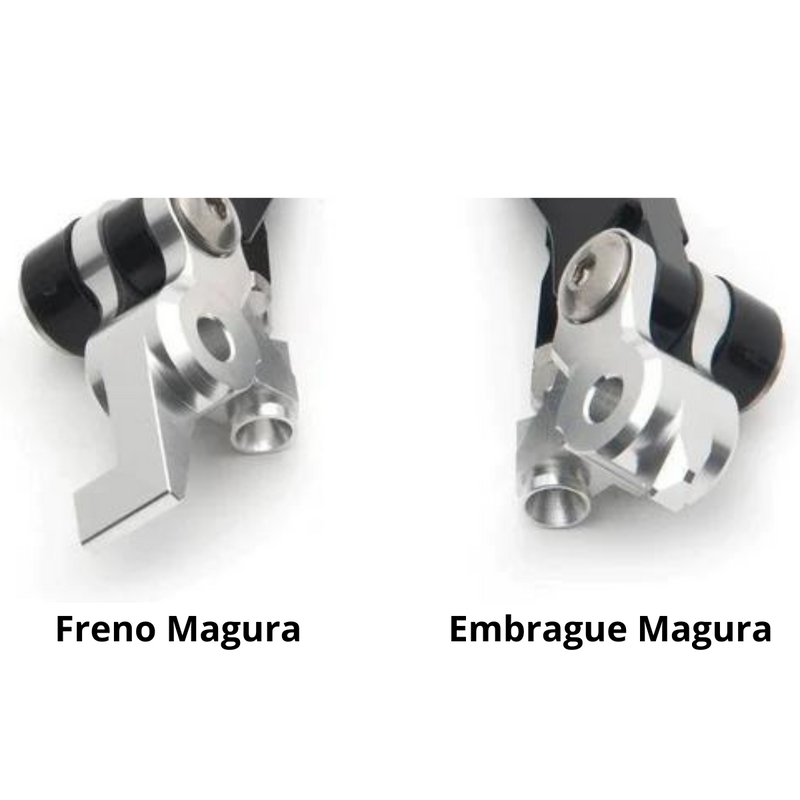 Manillas Freno y Embrague Pivot Irrompibles Husqvarna / freno Magura-embrague Magura