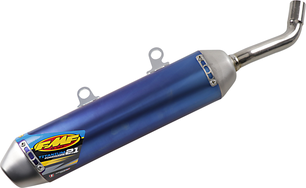 ESCAPE FMF POWERCORE 2.1 TITANIO / HUSQ-KTM-GASGAS TE,EXC,EC 250-300 /